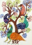 Alkaa Khanna │ Birds │ 8.5x1 Inches │ Water Colour on Paper │ INR 3500