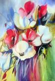 Alkaa Khanna │ Flowers │ 8.5x11 Inches │ Water Color on Paper │ INR 3500