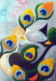 4-Anjoo-Bajaj-Goel-Together-Acrylic-on-Canvas