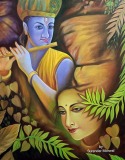Surender-Morwal-True-Hearts-Oil-on-Canvas-30x24-Inches