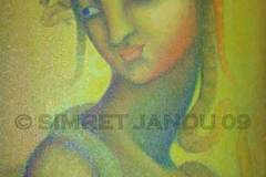 Simret-Jandu-Kundalini-and-the-Passion-of-Shiv-Oil-on-Canvas-36x22-Inches