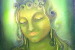 Simret-Singh-Bodhi-Oil-on-Canvas-36x48-Inches