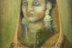 Simret-Singh-Mother-and-Child-Oil-on-Canvas-18x24-inches