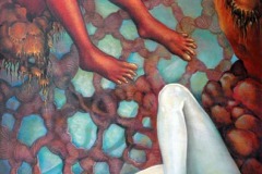 balwinder-tanwar-discrimination-36x48-mixed-media-on-canvas-2009-80k