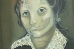 ladybird-oil-on-canvas-18-x-24-inches-simret-jandu-price-INR-8000-