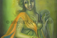simret-jandu-me-and-krishna-oil-on-canvas-36x48-inches