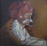 26) Radhika Surana I In The Darkness I Oil on Canvas I 30x24 Inches