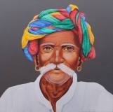 35) Swati Phatak I Ageless Happiness I Acrylic on Canvas I 24x24 Inches