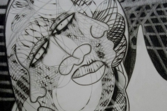 mahmood-ahmad-moods-charcoal-pencil-on-paper-13-x-10-inches