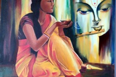 ritu-saxena-prem-diwani-acrylic-on-canvas-20-x-20-inches