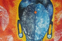 tulika-kukreti-buddha-oil-on-canvas-30-x-24-inches