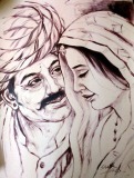 Shakti-Singh-Ahlawat-Be-my-Valentine-Acrylic-on-Canvas-22x16-Inches