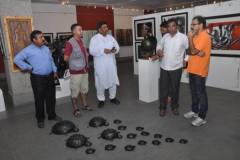 2013 August 14 at Gallery Open Palm Court, India Habitat Centre New Delhi