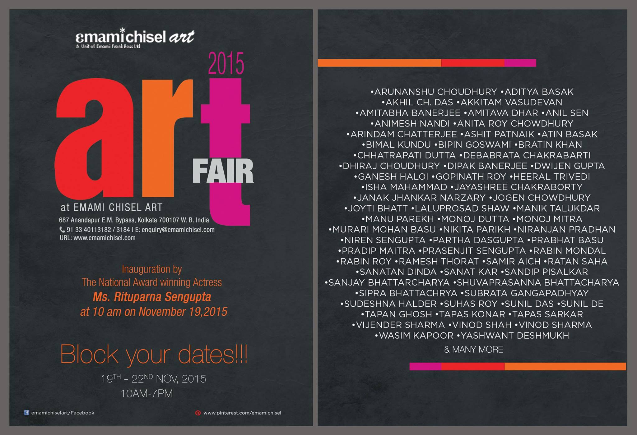 Art Fair 2015, Kolkata